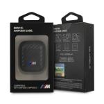 Carcasa PU Carbon M Collection compatibila cu Apple AirPods 1/2, Negru 4 - lerato.ro