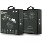 Statie de incarcare pliabila 3 in 1 BMW M Qi2 Print Logo, Compatibila MagSafe, Putere 15W, Negru / Albastru 6 - lerato.ro