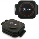 Statie de incarcare pliabila 3 in 1 BMW M Qi2 Print Logo, Compatibila MagSafe, Putere 15W, Negru / Rosu 2 - lerato.ro