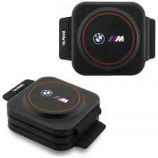 Statie de incarcare pliabila 3 in 1 BMW M Qi2 Print Logo, Compatibila MagSafe, Putere 15W, Negru / Rosu