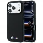 Carcasa BMW M Quadrille Kevlar Metal Logo cu MagSafe compatibila cu iPhone 17 Pro Max / 18 Pro Max, Negru 4 - lerato.ro