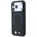 Carcasa BMW M Carbon Printed Ring cu MagSafe compatibila cu iPhone 17 Pro Max / 18 Pro Max, Negru 3 - lerato.ro