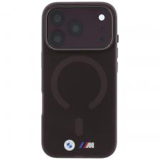 Husa BMW M IML Metal Logo and Trims cu MagSafe compatibila cu iPhone 18 Pro Max / 17 Pro Max, Burgundy