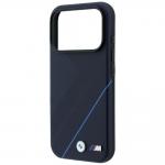 Husa BMW M Tire Track Blue Line cu MagSafe compatibila cu iPhone 18 Pro Max / 17 Pro Max, Navy Blue 7 - lerato.ro