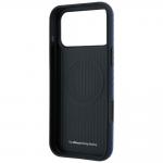 Husa BMW M Carbon Metal Logo cu MagSafe compatibila cu iPhone 18 Pro / 17 Pro, Albastru 8 - lerato.ro