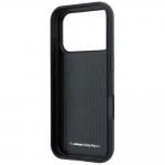 Husa BMW M Quadrille Kevlar Metal Logo cu MagSafe compatibila cu iPhone 18 Pro / 17 Pro, Gri 8 - lerato.ro