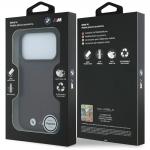 Husa BMW M IML Frosted Metal Logo and Trims cu MagSafe compatibila cu iPhone 18 Pro / 17 Pro, Burgundy 9 - lerato.ro