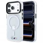 Husa BMW M IML Glossy Metal Logo and Trims cu MagSafe compatibila cu iPhone 18 Pro / 17 Pro, Transparent 4 - lerato.ro