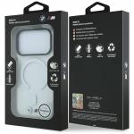 Husa BMW M IML Glossy Metal Logo and Trims cu MagSafe compatibila cu iPhone 18 Pro / 17 Pro, Transparent 9 - lerato.ro