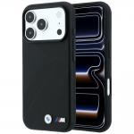 Husa BMW M Tire Track Metal Logo cu MagSafe compatibila cu iPhone 18 Pro / 17 Pro, Negru 4 - lerato.ro