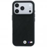Husa BMW M Tire Track Metal Logo cu MagSafe compatibila cu iPhone 18 Pro / 17 Pro, Negru 2 - lerato.ro