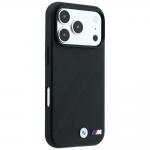 Husa BMW M Tire Track Metal Logo cu MagSafe compatibila cu iPhone 18 Pro / 17 Pro, Negru 5 - lerato.ro