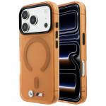 Husa BMW M IML Glossy Metal Logo and Trims cu MagSafe compatibila cu iPhone 18 Pro / 17 Pro, Portocaliu 4 - lerato.ro