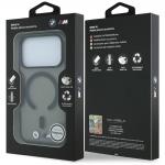 Husa BMW M IML Glossy Metal Logo and Trims cu MagSafe compatibila cu iPhone 18 Pro / 17 Pro, Negru 9 - lerato.ro