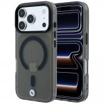 Husa BMW Sign Frosted IML Metal Logo cu MagSafe compatibila cu iPhone 18 Pro / 17 Pro, Negru 4 - lerato.ro