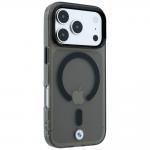 Husa BMW Sign Frosted IML Metal Logo cu MagSafe compatibila cu iPhone 18 Pro / 17 Pro, Negru 5 - lerato.ro