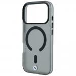 Husa BMW Sign Frosted IML Metal Logo cu MagSafe compatibila cu iPhone 18 Pro / 17 Pro, Negru 7 - lerato.ro
