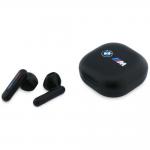 Casti wireless BMW Printed Logo, TWS, ENC, Bluetooth 5.4, 260mAh, USB-C, Negru 3 - lerato.ro