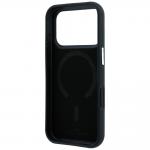 Husa BMW Sign Inclined Deboss Letters cu MagSafe compatibila cu iPhone 18 Pro / 17 Pro, Negru 8 - lerato.ro