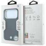 Husa BMW Sign Inclined Deboss Letters cu MagSafe compatibila cu iPhone 18 Pro / 17 Pro, Negru 9 - lerato.ro