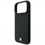 Husa BMW Kevlar Metal Logo cu MagSafe compatibila cu iPhone 18 Pro / 17 Pro, Negru 7 - lerato.ro