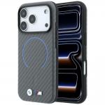 Husa BMW M Carbon Printed Ring cu MagSafe compatibila cu iPhone 18 Pro Max / 17 Pro Max, Gri 4 - lerato.ro