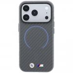 Husa BMW M Carbon Printed Ring cu MagSafe compatibila cu iPhone 18 Pro Max / 17 Pro Max, Gri 2 - lerato.ro