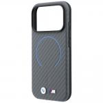 Husa BMW M Carbon Printed Ring cu MagSafe compatibila cu iPhone 18 Pro Max / 17 Pro Max, Gri 7 - lerato.ro