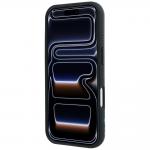 Husa BMW M Quadrille Kevlar Print Tricolor Lines Metal Logo cu MagSafe compatibila cu iPhone 18 Pro / 17 Pro, Gri 6 - lerato.ro