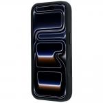 Husa BMW M Kevlar Blue Print Ring Metal Logo cu MagSafe compatibila cu iPhone 18 Pro Max / 17 Pro Max, Negru 6 - lerato.ro