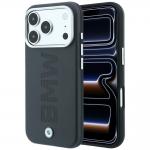 Husa BMW Sign Centered Deboss cu MagSafe compatibila cu iPhone 18 Pro Max / 17 Pro Max, Gri 4 - lerato.ro