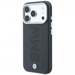 Husa BMW Sign Centered Deboss cu MagSafe compatibila cu iPhone 18 Pro Max / 17 Pro Max, Gri 3 - lerato.ro