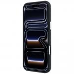 Husa BMW Sign Deboss Quilted Metal Logo cu MagSafe compatibila cu iPhone 18 Pro Max / 17 Pro Max, Anthracite 6 - lerato.ro