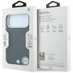 Husa BMW Sign Deboss Quilted Metal Logo cu MagSafe compatibila cu iPhone 18 Pro Max / 17 Pro Max, Negru 9 - lerato.ro