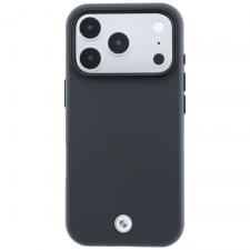 Husa BMW Sign Kevlar Metal Logo cu MagSafe compatibila cu iPhone 18 Pro Max / 17 Pro Max, Anthracite