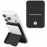 Portofel BMW Carbon Metal Logos, Compatibil MagSafe, Negru 4 - lerato.ro