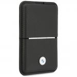Portofel BMW Carbon Metal Logos, Compatibil MagSafe, Negru 5 - lerato.ro