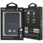 Portofel BMW M Carbon Metal Logos, Compatibil MagSafe, Negru 7 - lerato.ro