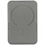 Portofel BMW M Carbon Metal Logos, Compatibil MagSafe, Anthracite 5 - lerato.ro
