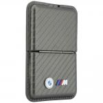 Portofel BMW M Carbon Metal Logos, Compatibil MagSafe, Anthracite 6 - lerato.ro