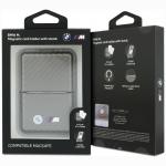 Portofel BMW M Carbon Metal Logos, Compatibil MagSafe, Anthracite 7 - lerato.ro