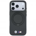 Husa BMW Kevlar Ring Stand 360 cu MagSafe compatibila cu iPhone 18 Pro / 17 Pro, Negru 2 - lerato.ro