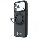 Husa BMW Kevlar Ring Stand 360 cu MagSafe compatibila cu iPhone 18 Pro Max / 17 Pro Max, Anthracite 3 - lerato.ro
