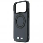 Husa BMW Kevlar Ring Stand 360 cu MagSafe compatibila cu iPhone 18 Pro Max / 17 Pro Max, Anthracite 7 - lerato.ro