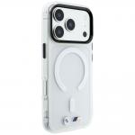 Husa BMW M IML Frosted Metal Logo Trims cu MagSafe compatibila cu iPhone 18 Pro / 17 Pro, Transparent 5 - lerato.ro