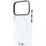 Husa BMW M IML Frosted Metal Logo & Trims cu MagSafe compatibila cu iPhone 18 Pro Max / 17 Pro Max, Transparent 7 - lerato.ro