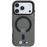Husa BMW M IML Glossy Metal Logo & Trims cu MagSafe compatibila cu iPhone 18 Pro Max / 17 Pro Max, Negru 2 - lerato.ro