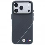 Husa BMW M Tire Track Silver Line cu MagSafe compatibila cu iPhone 18 Pro / 17 Pro, Anthracite 2 - lerato.ro