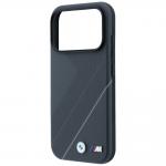 Husa BMW M Tire Track Silver Line cu MagSafe compatibila cu iPhone 18 Pro / 17 Pro, Anthracite 7 - lerato.ro