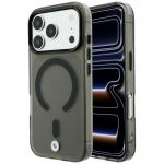 Husa BMW Sign Frosted IML Metal Logo cu MagSafe compatibila cu iPhone 18 Pro / 17 Pro, Gri 4 - lerato.ro